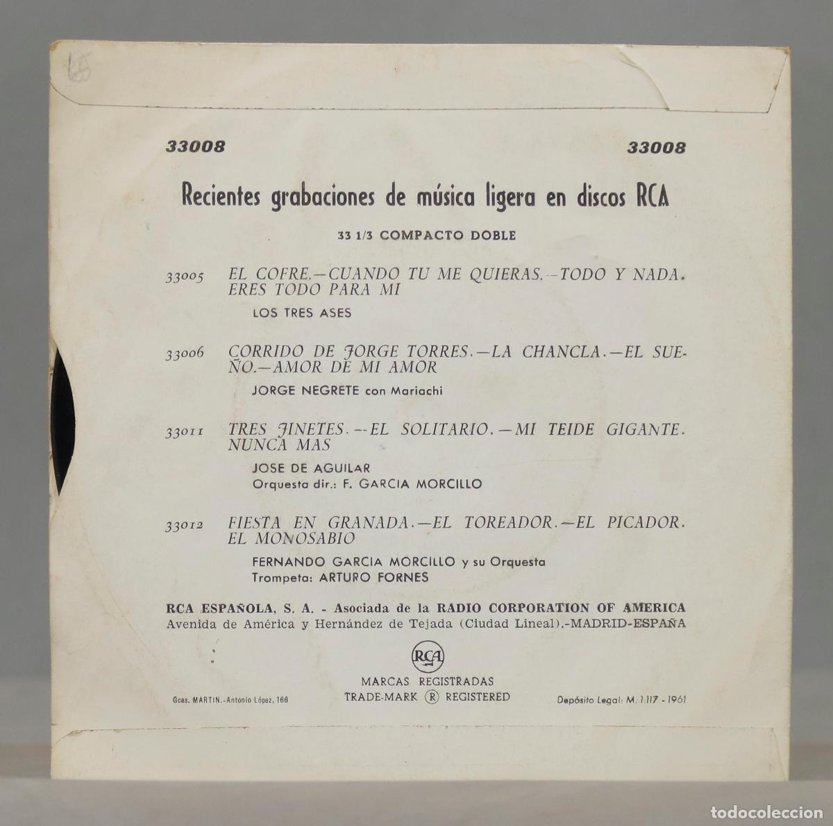 Discos de vinilo: EP. CHUCHO ZARZOSA - BULA - Foto 2