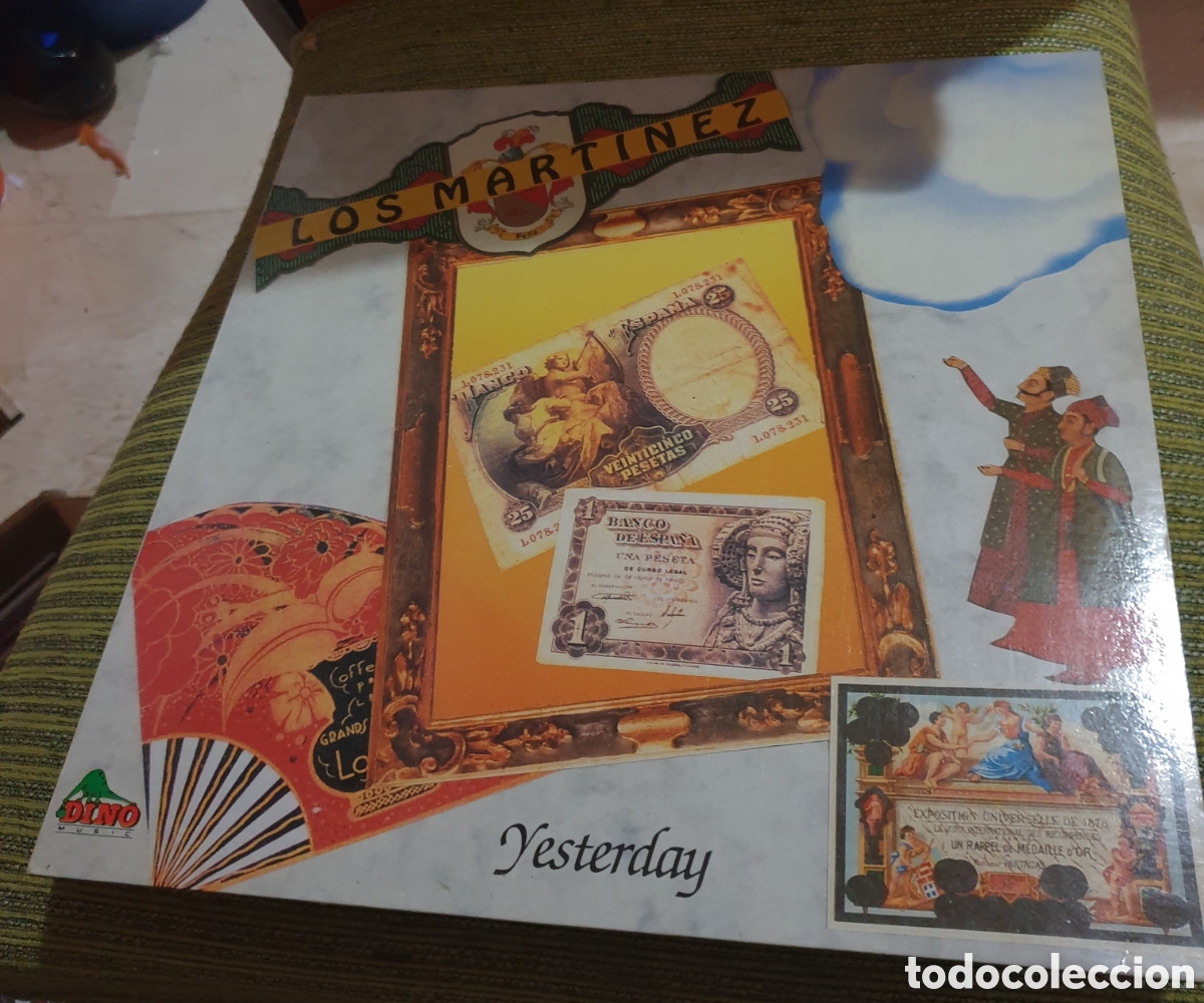 Discos de vinilo: Los martinez - Yesterday - Foto 1