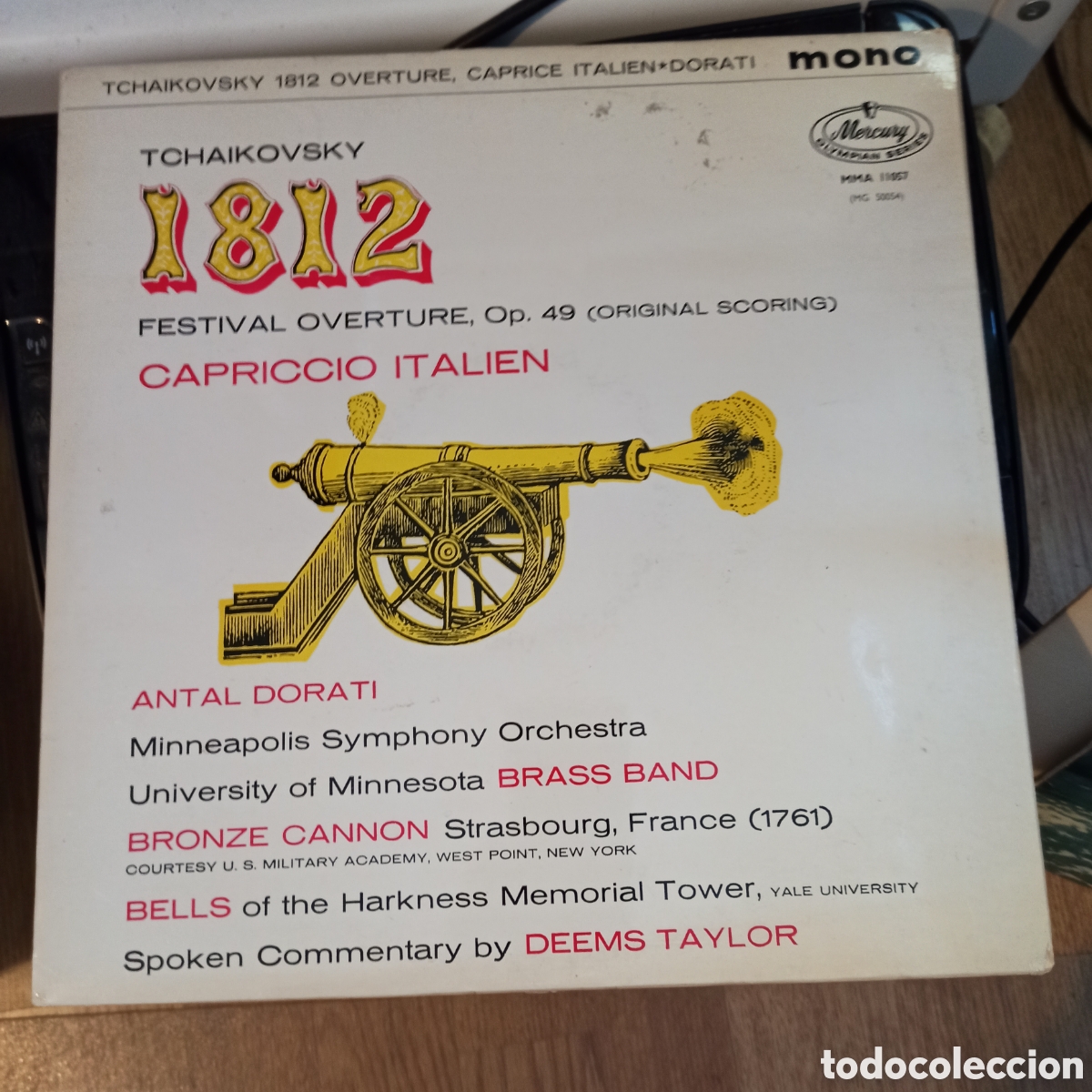 Discos de vinilo: Tchaikovsky - 1812 / Capriccio Italien - Foto 1