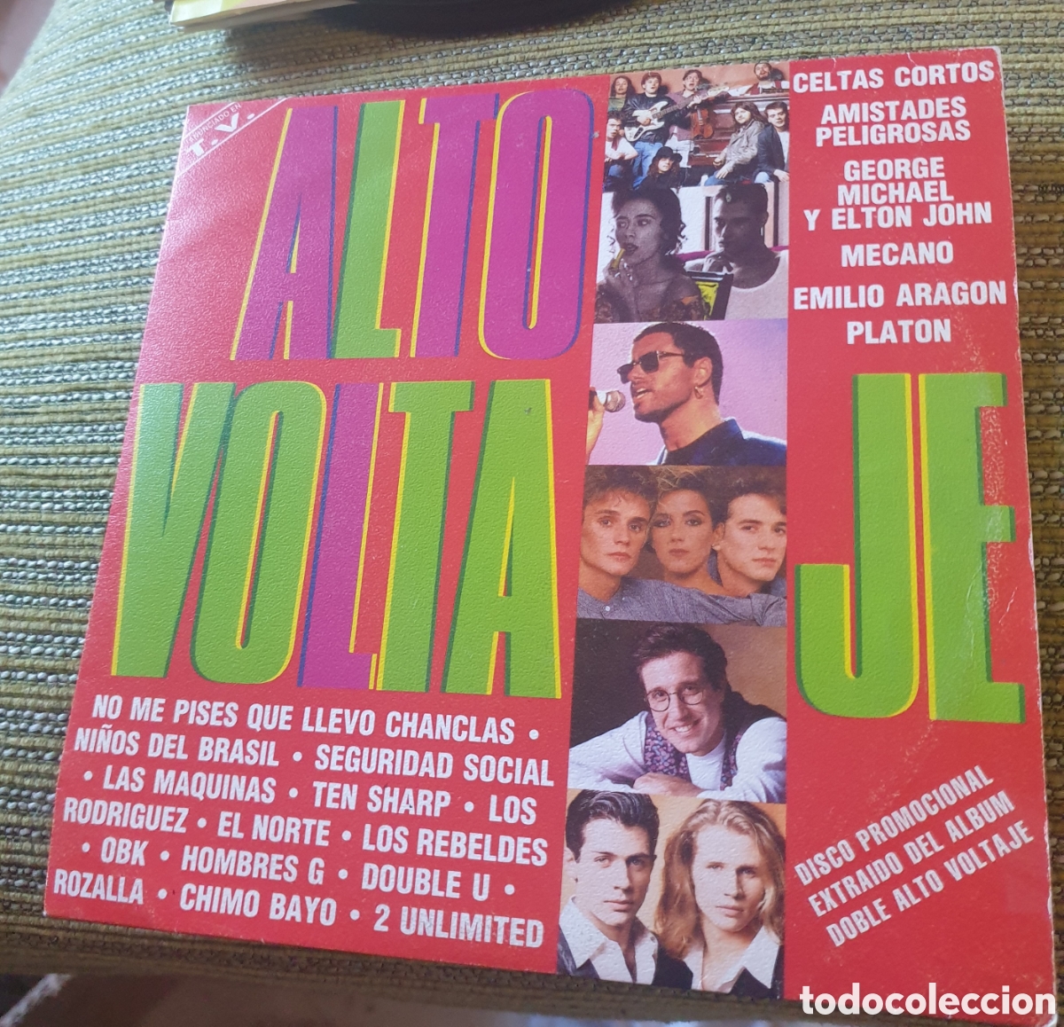 Discos de vinilo: Alto voltaje. Medley - Foto 1