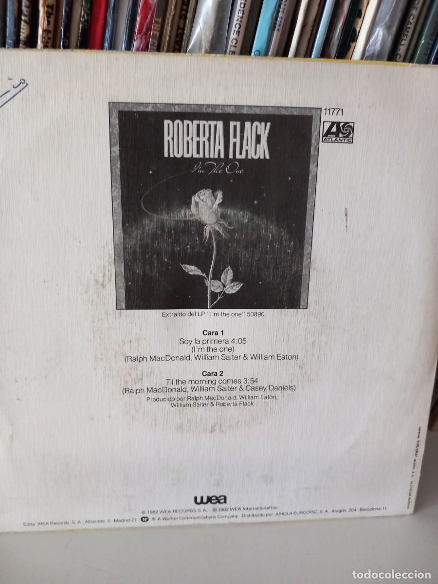 Discos de vinilo: roberta flack - im the one - simple - Foto 2