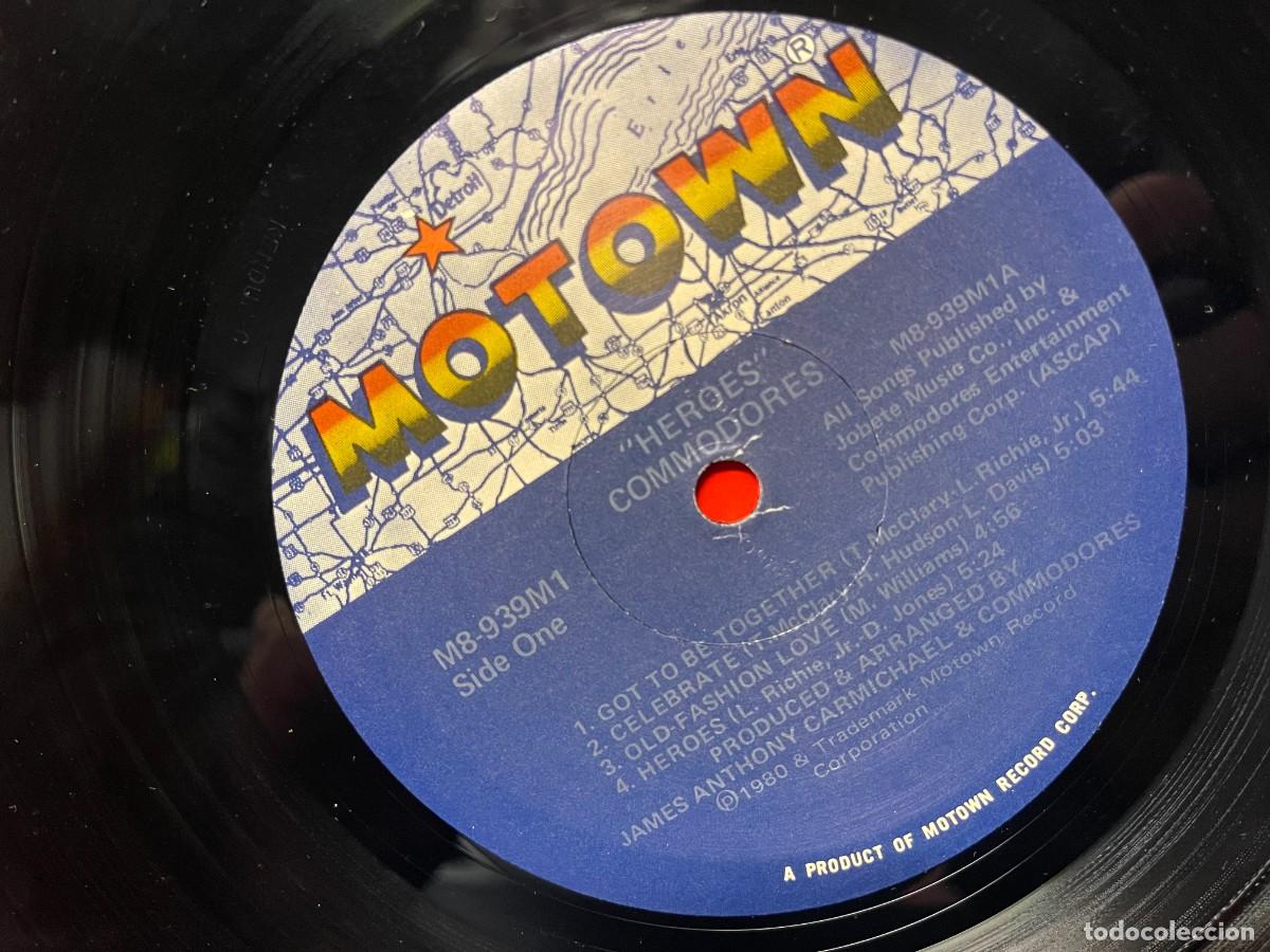 Discos de vinilo: Commodores - Heroes LP, Album - Foto 3