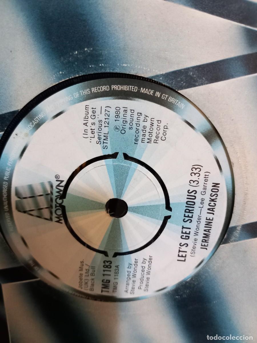 Discos de vinilo: Jermaine Jackson &ndash; Lets Get Serious - simple - Foto 1