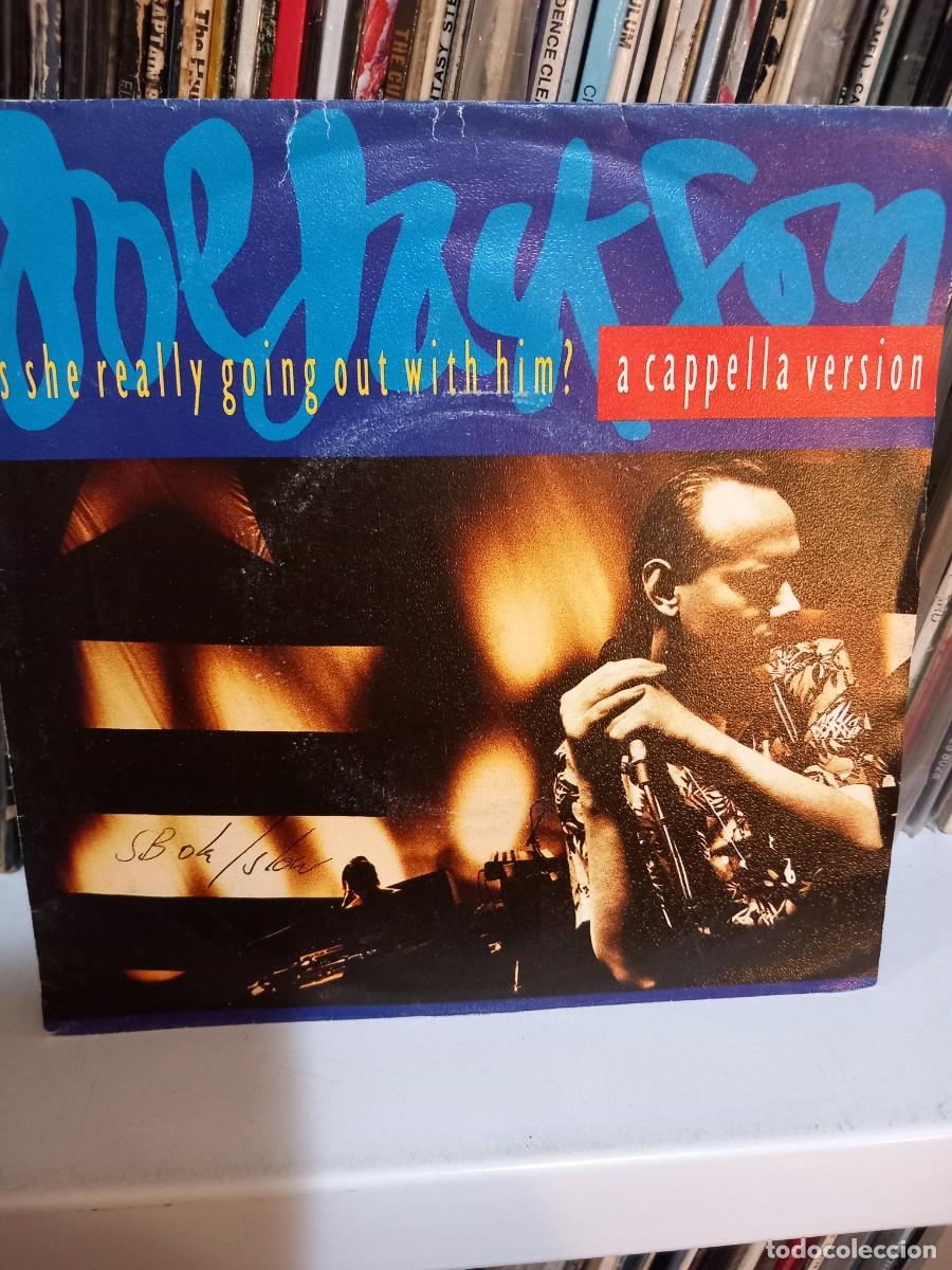 Discos de vinilo: joe jackson - is she really going out with him? - simple - Foto 1