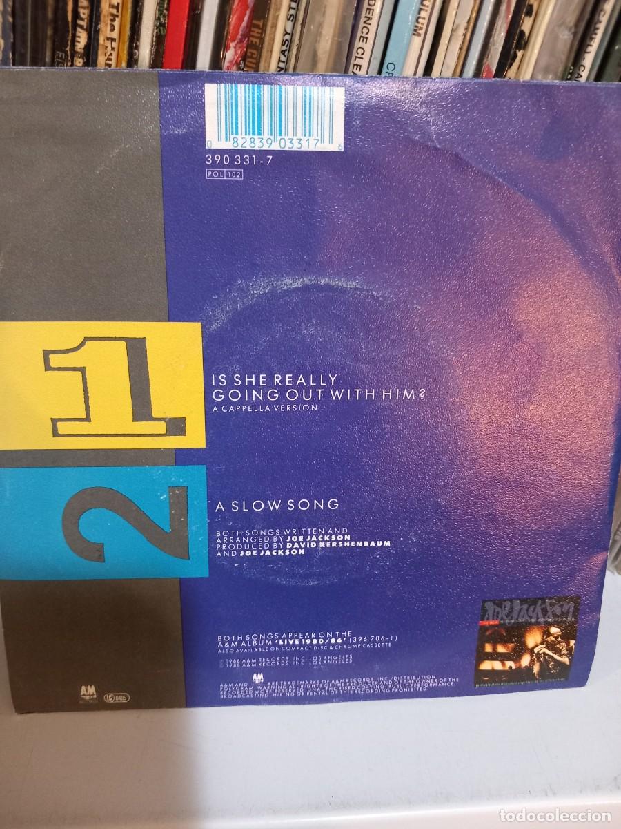 Discos de vinilo: joe jackson - is she really going out with him? - simple - Foto 2
