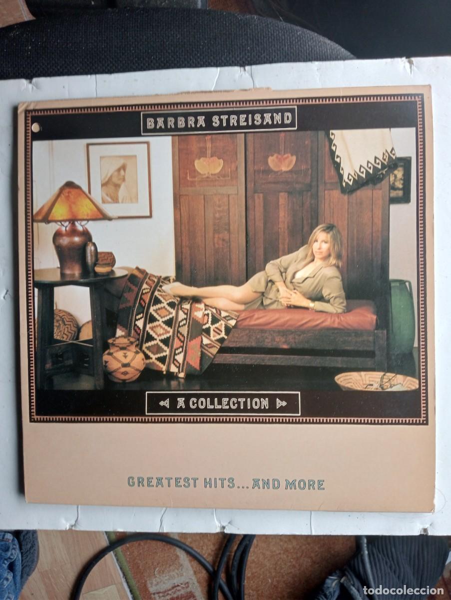 Discos de vinilo: 2 lps de barbra streisand 1988 y 1989 con inserts - Foto 2