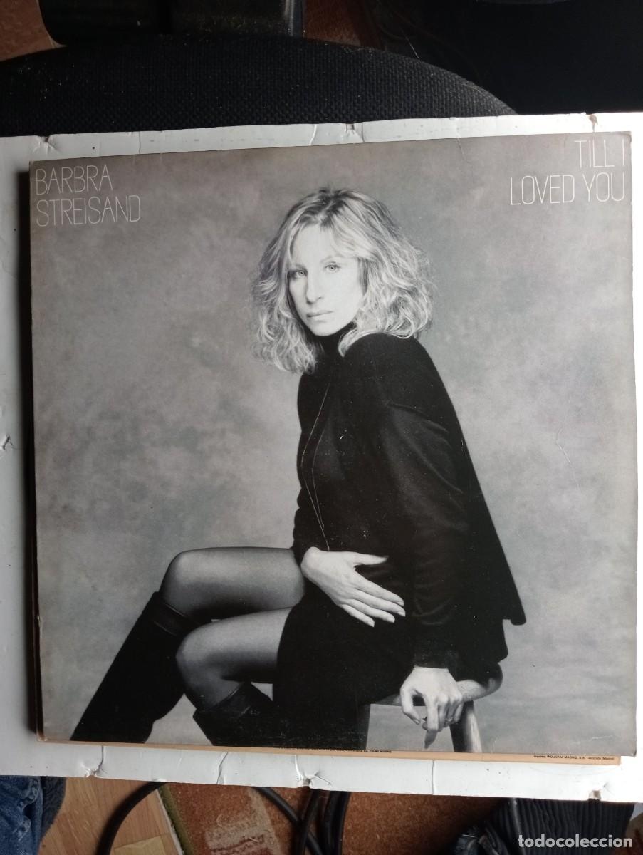 Discos de vinilo: 2 lps de barbra streisand 1988 y 1989 con inserts - Foto 4