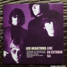 Discos de vinilo: LOS NEGATIVOS. LIVE EN STUDIO 54. EP.. Lote 383393864