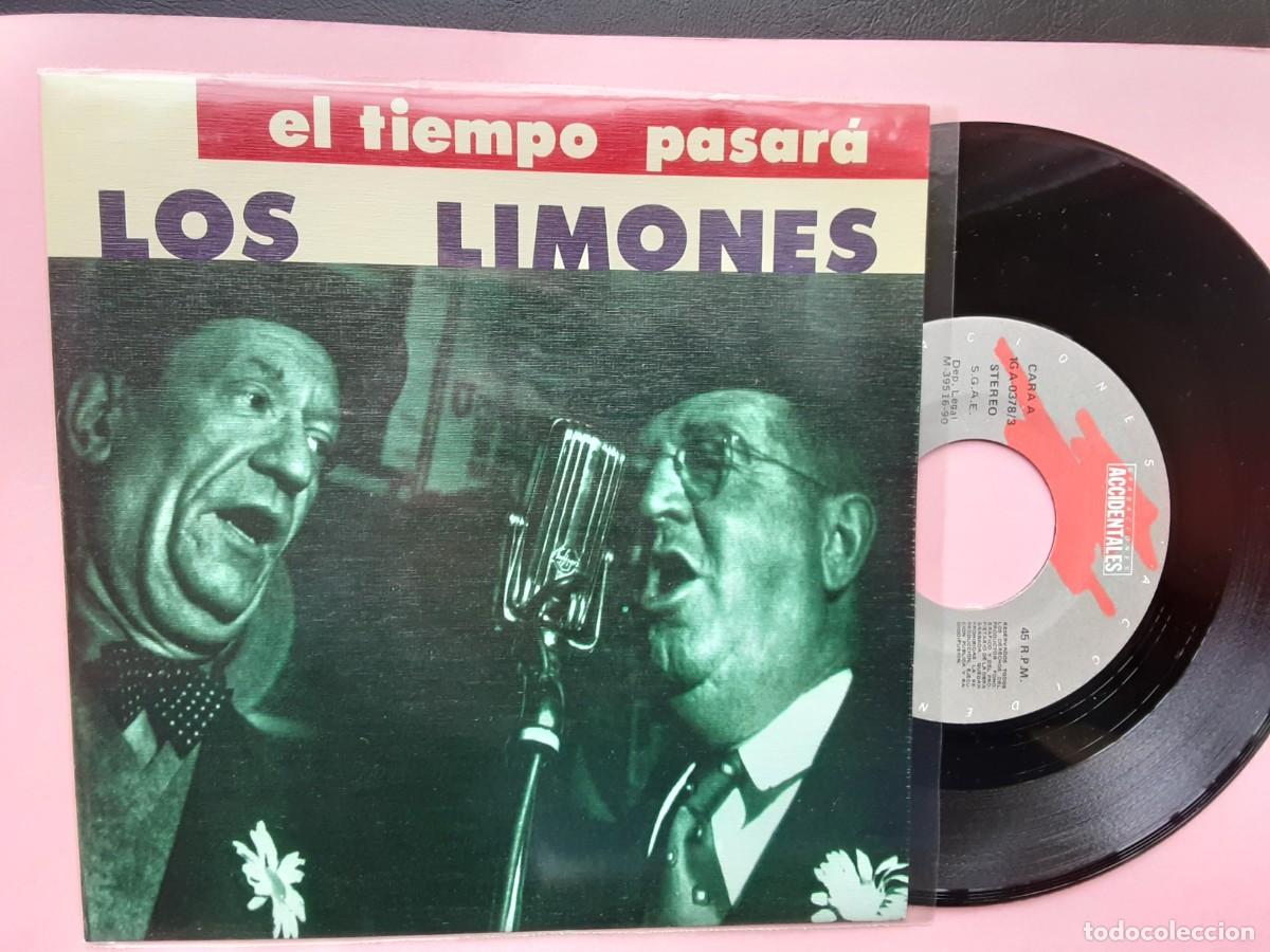 Discos de vinilo: LOS LIMONES. El tiempo pasar&aacute;. El Cuchara - Foto 1