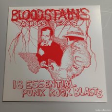 Discos de vinilo: RECOPILATORIO - BLOODSTAINS ACROSS TEXAS - THE JACK RUBY STATE - PUNK-ROCK - HARDCORE. Lote 383401779