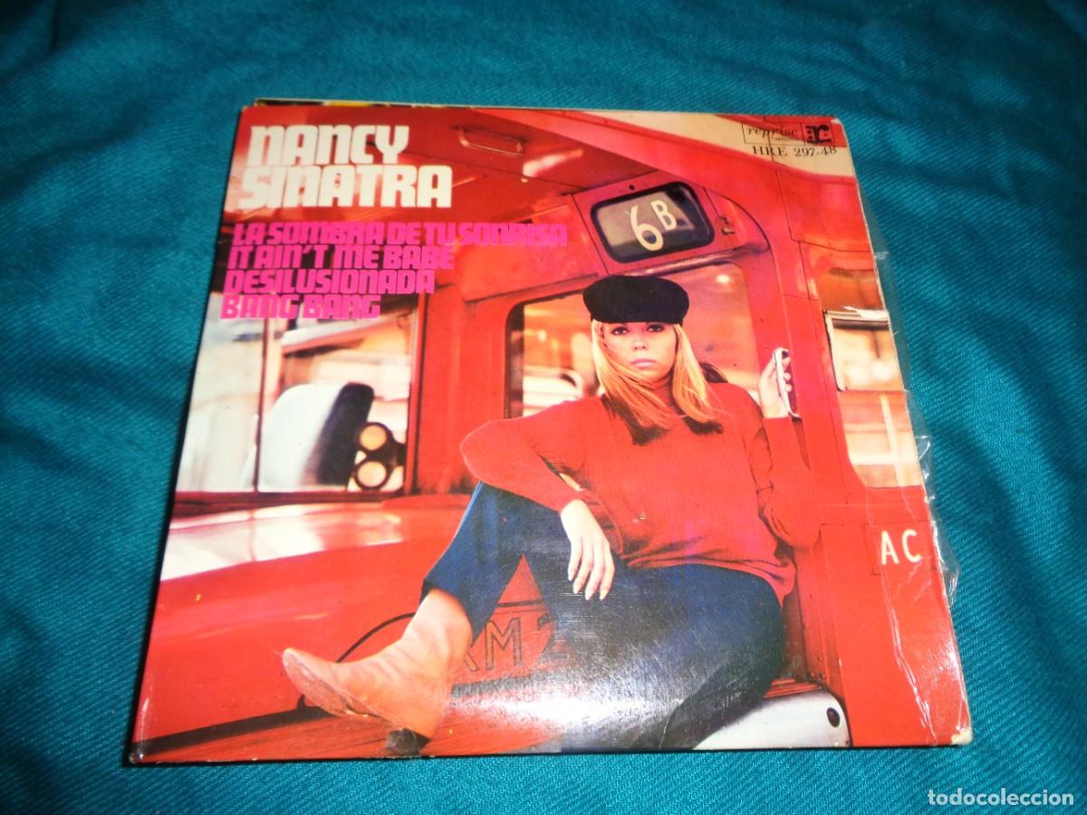 Discos de vinilo: NANCY SINATRA. DESILUSIONADA + 3. EP HISPAVOX, 1966. SPAIN (#) - Foto 1