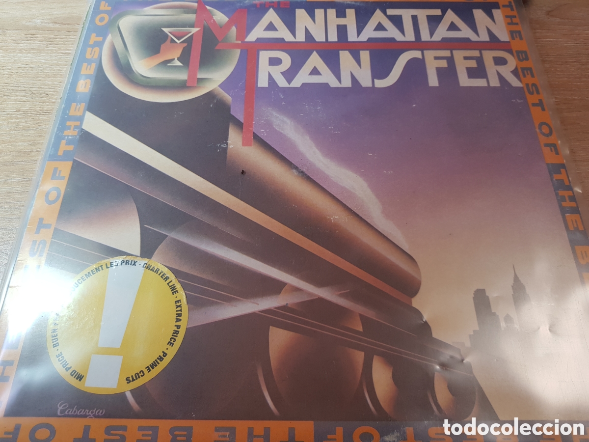 Discos de vinilo: MANHATTAN TRANSFER THE BEST - Foto 1