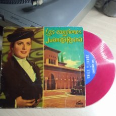 Discos de vinilo: EP 7” JUANITA REINA 1961 CAPOTE DE GRANA Y ORO + 3.. Lote 383435594