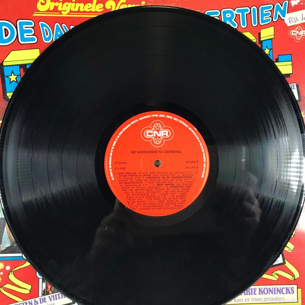 Discos de vinilo: Various ● De Daverende Dertien Carnaval ● Vinyl, LP, Compilation Netherlands 1982 - Foto 11