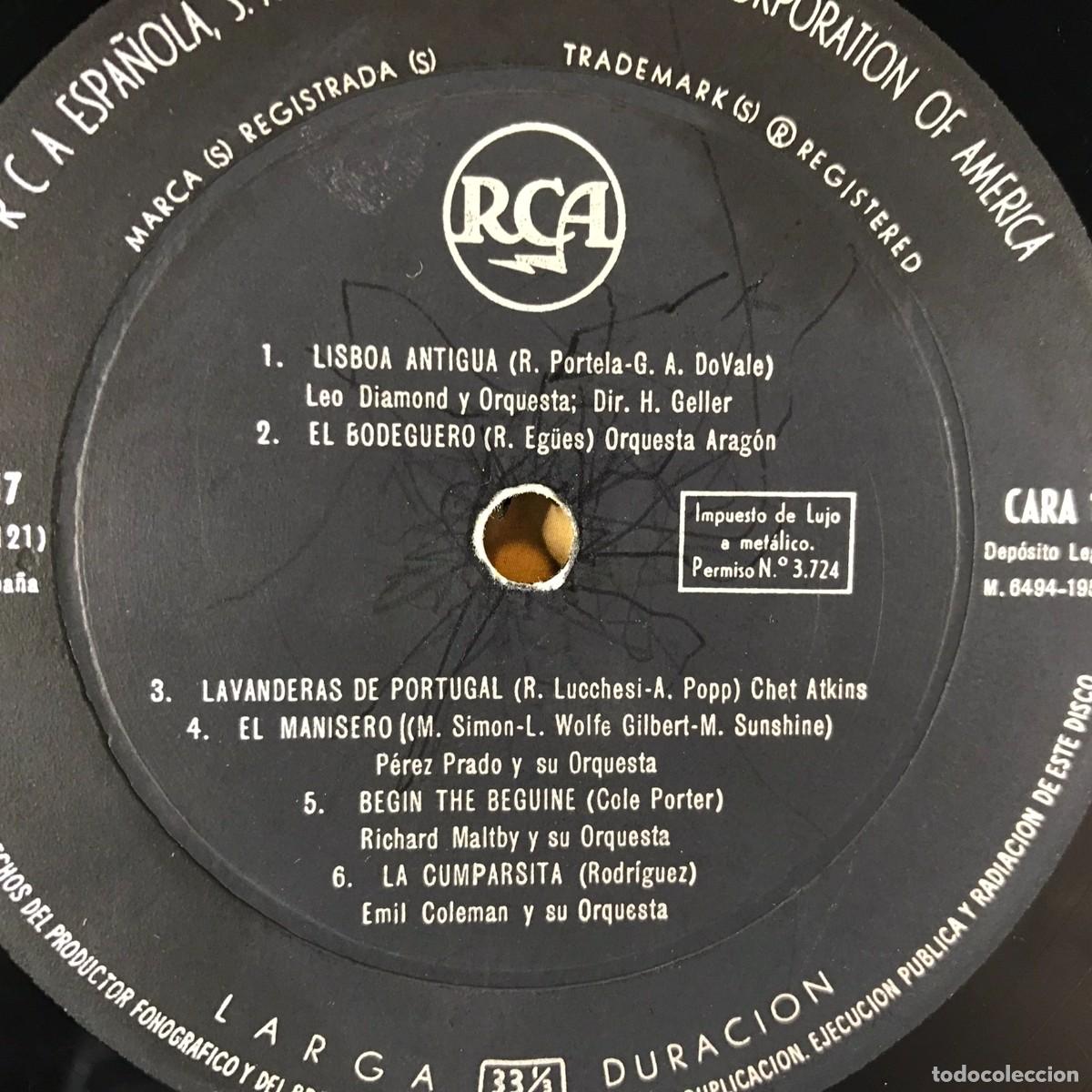 Discos de vinilo: Various ● Cocktail De &Eacute;xitos ● Vinyl, LP, Compilation SPAIN 1960 - Foto 8