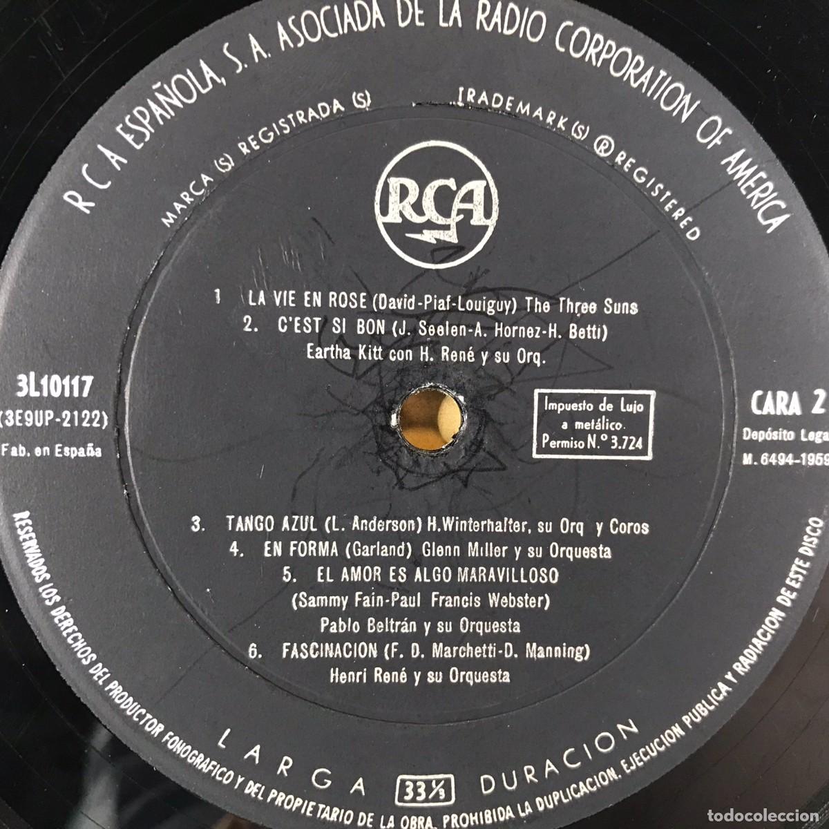 Discos de vinilo: Various ● Cocktail De &Eacute;xitos ● Vinyl, LP, Compilation SPAIN 1960 - Foto 18