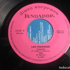 Discos de vinilo: LOS PEKENIKES ‎– SOL Y SOMBRA / TREN TRANSOCEANICO A / TABASCO / TRIO - EP FUNDADOR 1972 - FUNK ROCK