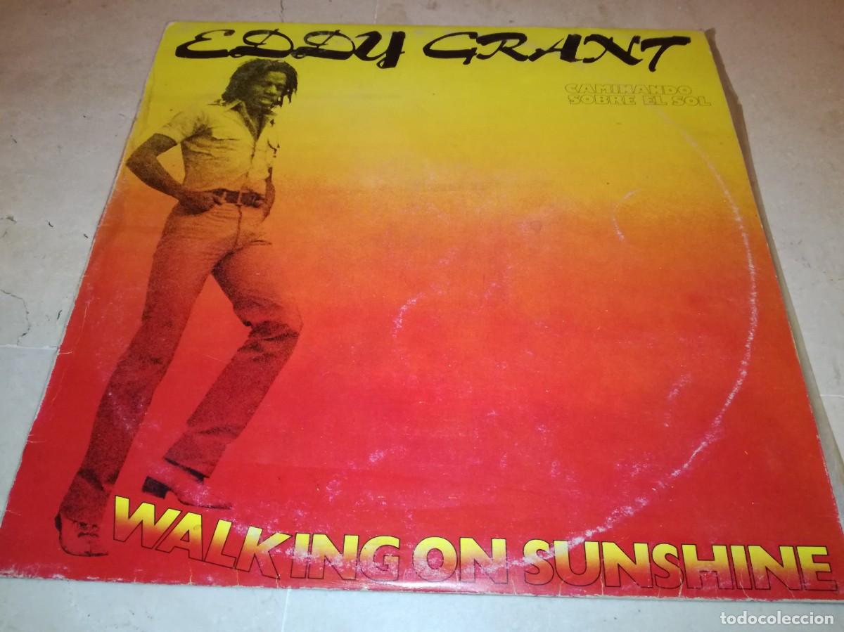 Discos de vinilo: EDDY GRANT-WALKING ON SUNSHINE-CAMINANDO SOBRE EL SOL-ORIGINAL ESPA&Ntilde;OL 1979 - Foto 1