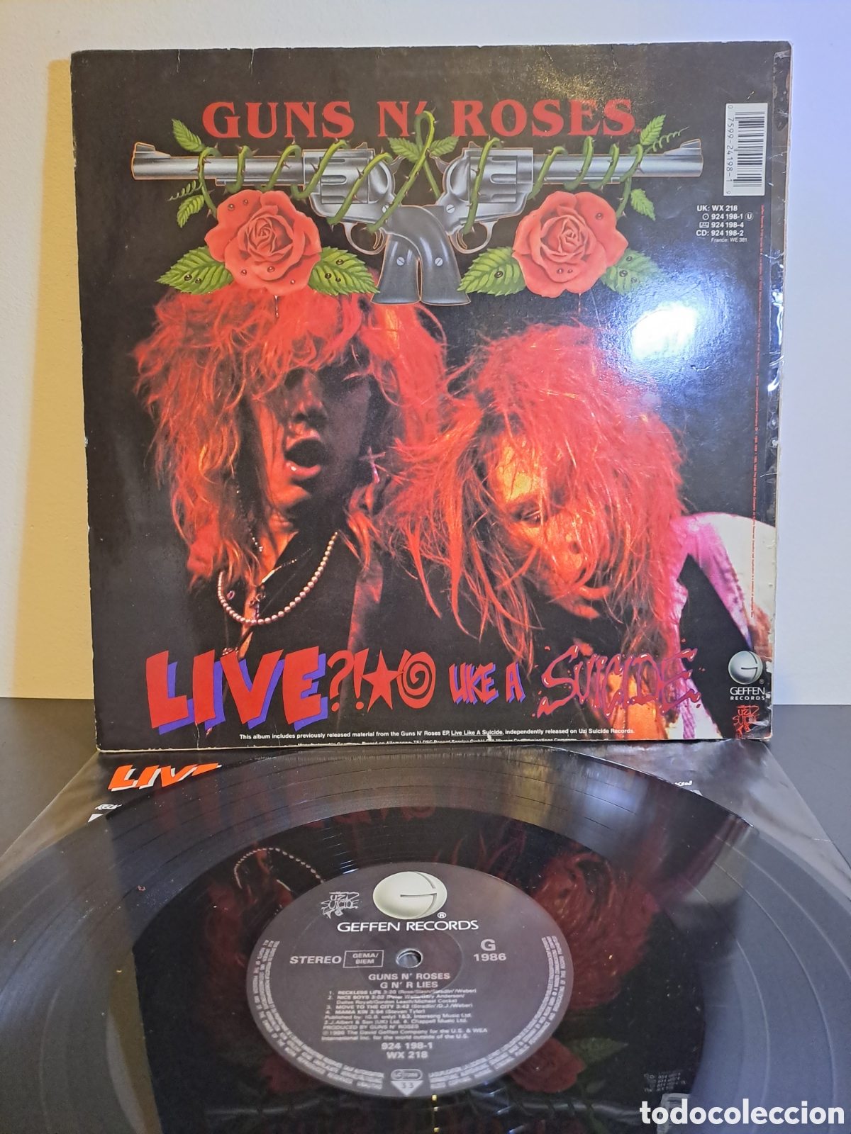 doble lp, con encarte de guns n' roses, use you - Compra venta en  todocoleccion