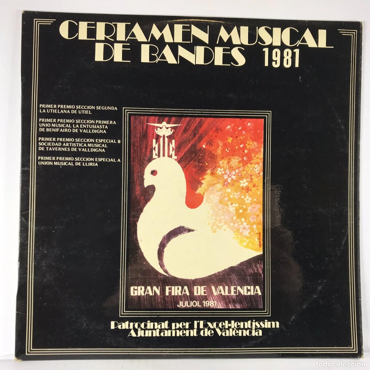 Disques de vinyle: Certamen Musical De Bandas ● Valencia 1981 ● 2 x Vinyl, LP 1981