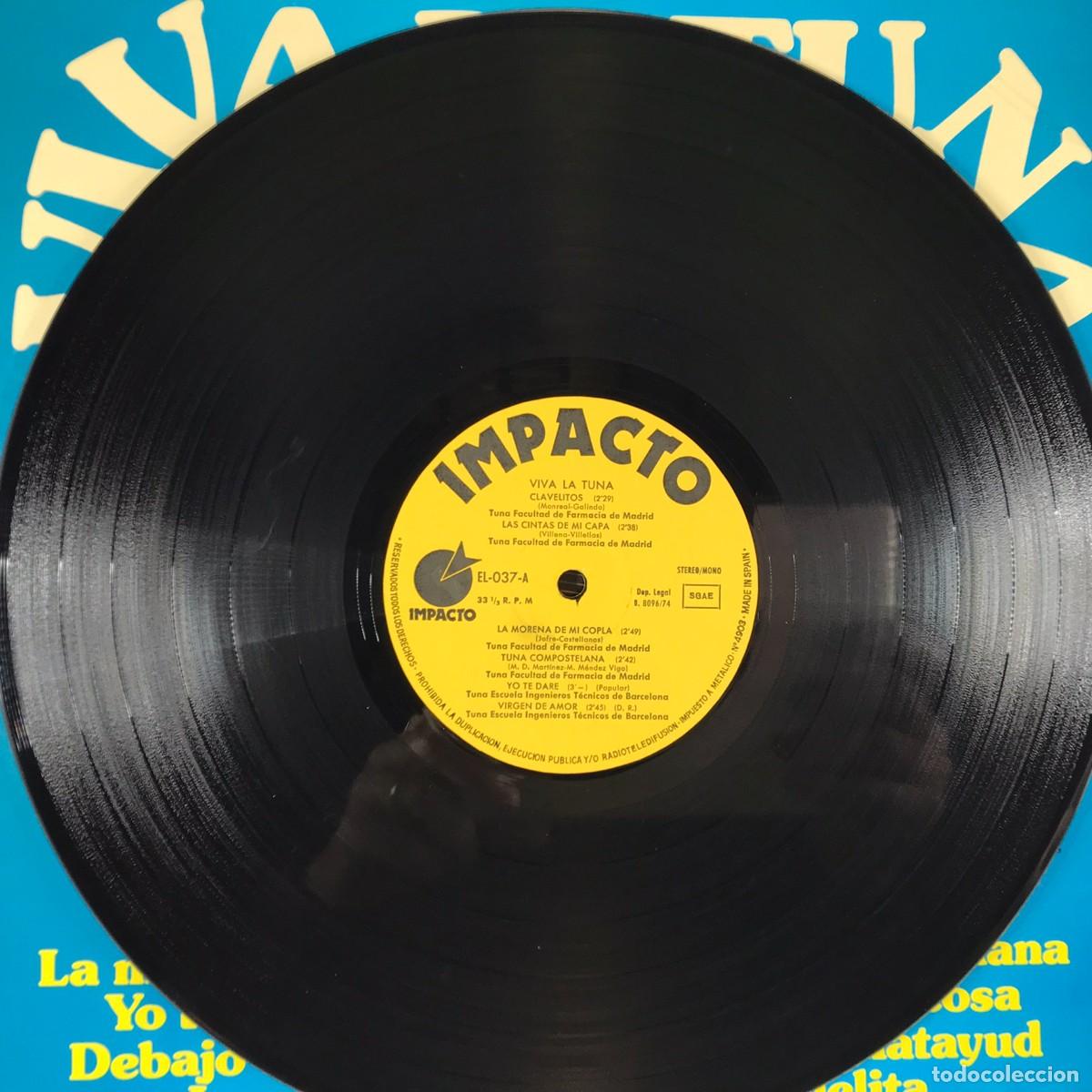 Discos de vinilo: Various ● Viva La Tuna ● Vinyl, LP, Compilation - Foto 6