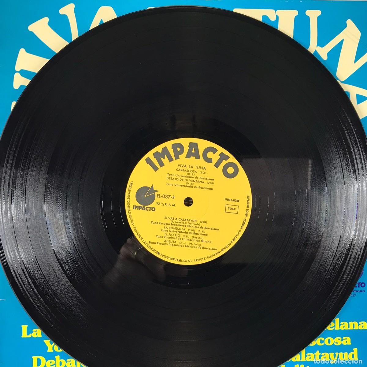 Discos de vinilo: Various ● Viva La Tuna ● Vinyl, LP, Compilation - Foto 13