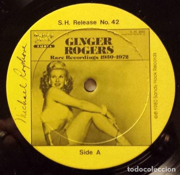 Discos de vinilo: Ginger Rogers &ndash; Rare Recordings 1930-1972 - Foto 3