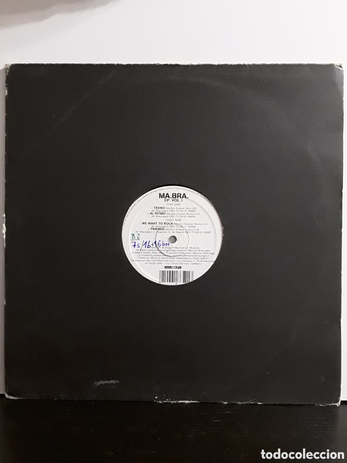 Discos de vinilo: Ma.Bra. &lrm;&ndash; Ep. Vol.1 - Foto 2