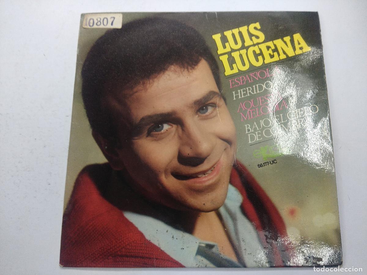 Discos de vinilo: LUIS LUCENA/ESPA&Ntilde;OLA/SINGLE. - Foto 1