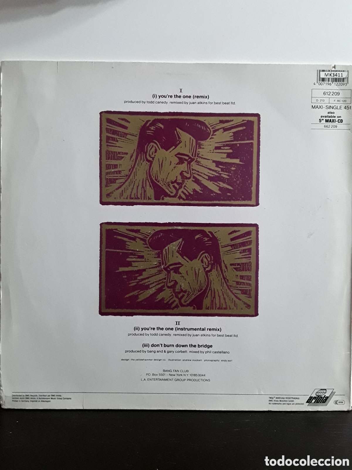 Discos de vinilo: Bang - You&acute;re the one - Foto 2
