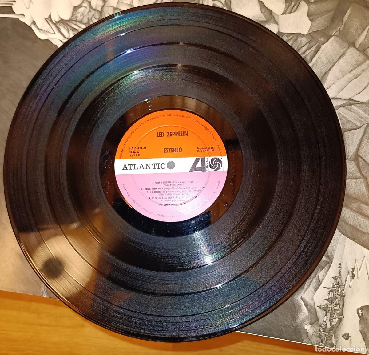 Discos de vinilo: Led Zeppelin - Untitled - Foto 4