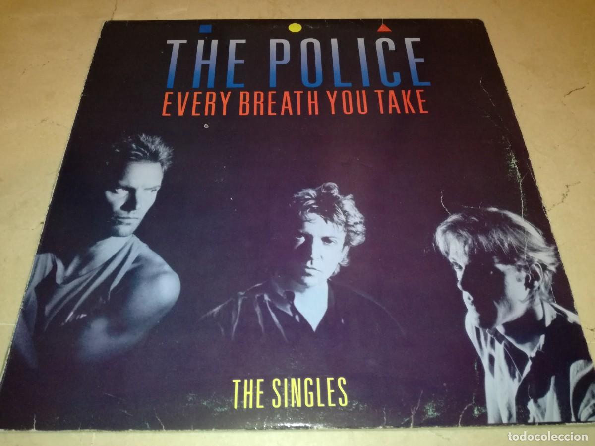 Discos de vinilo: THE POLICE-EVERY BREATH YOU TAKE-THE SINGLES-CONTIENE ENCARTE-ORIGINAL ESPA&Ntilde;OL 1986