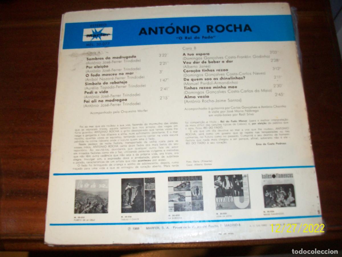 Discos de vinilo: ANTONIO ROCHA-REIDOFADO - Foto 2