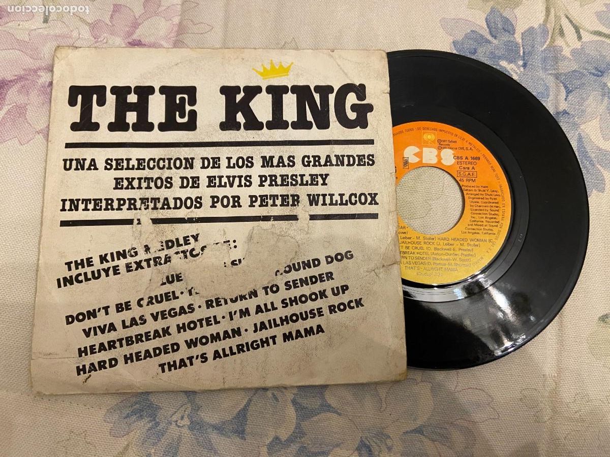 Discos de vinilo: THE KING EXITOS ELVIS PRESLEY - Foto 1