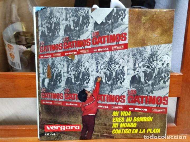Discos de vinilo: SINGLE - LOS CATINOS - MI VIDA - Foto 1
