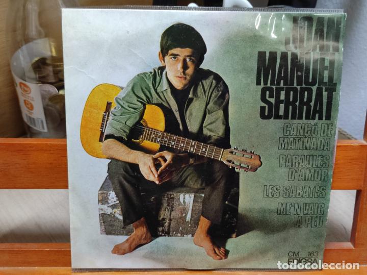 Discos de vinilo: SINGLE - JOAN MANUEL SERRAT - CAN&Ccedil;O DE MATINADA - Foto 1
