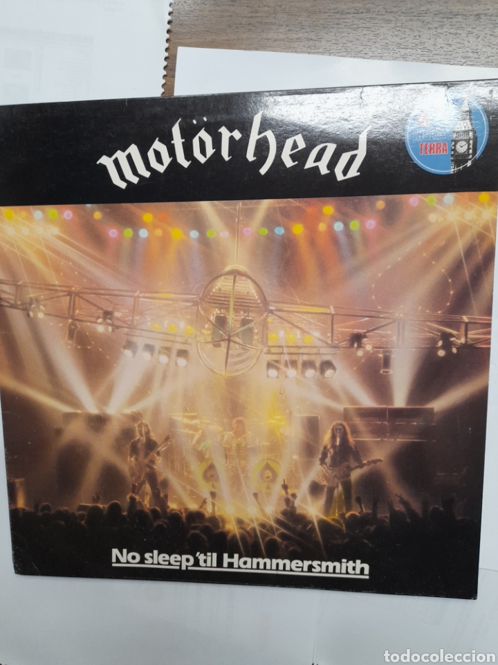 Discos de vinilo: MOTORHEAD. No Sleep Til Hammersmith. 1.981 - Foto 1