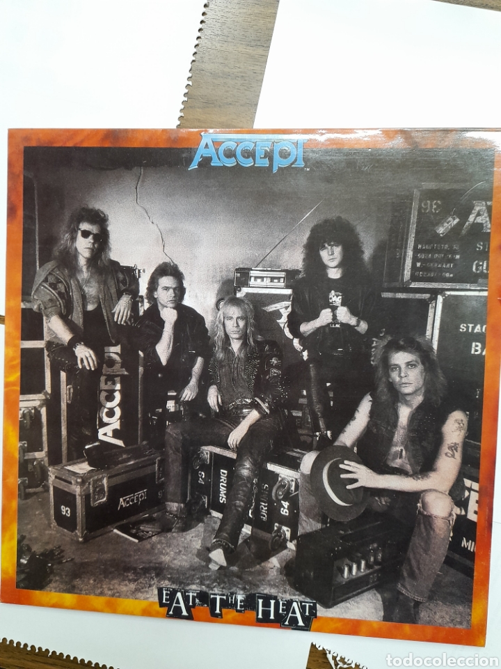 Discos de vinilo: ACCEPT. Eat The Heat. 1.989 - Foto 1