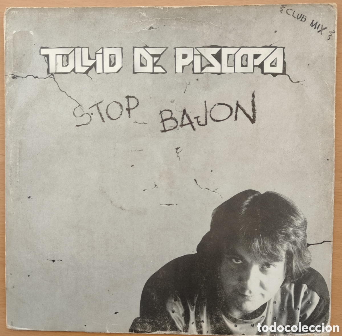 Discos de vinilo: TULLIO DE PISCOPO - STOP BAJON - ORIGINAL ITALIA - Foto 1