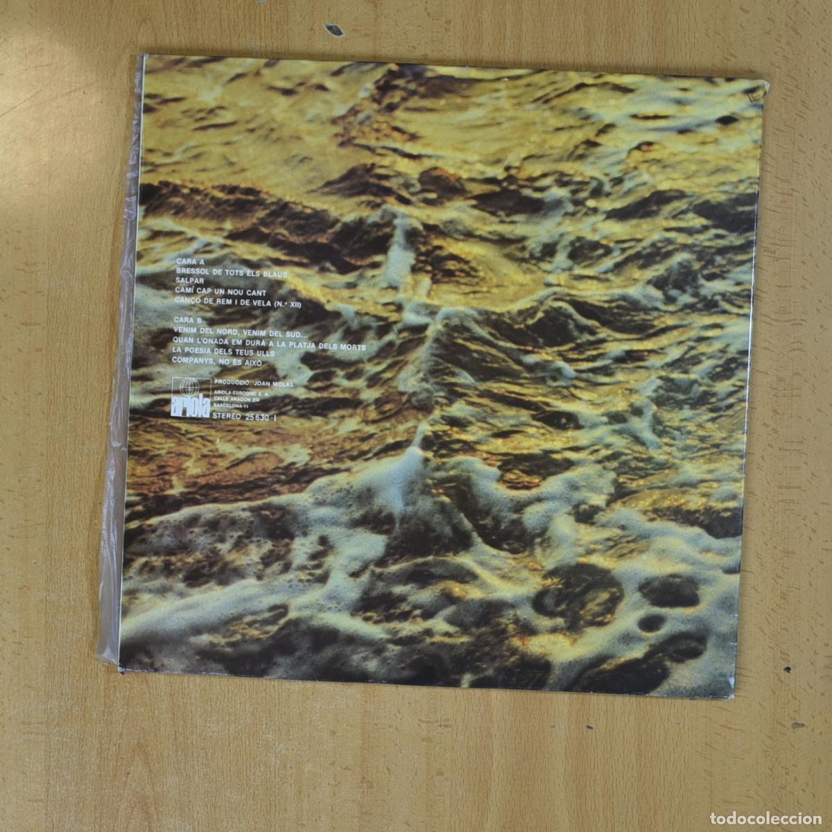Discos de vinilo: LLUIS LLACH - EL MEU AMIC EL MAR - LP - Foto 2