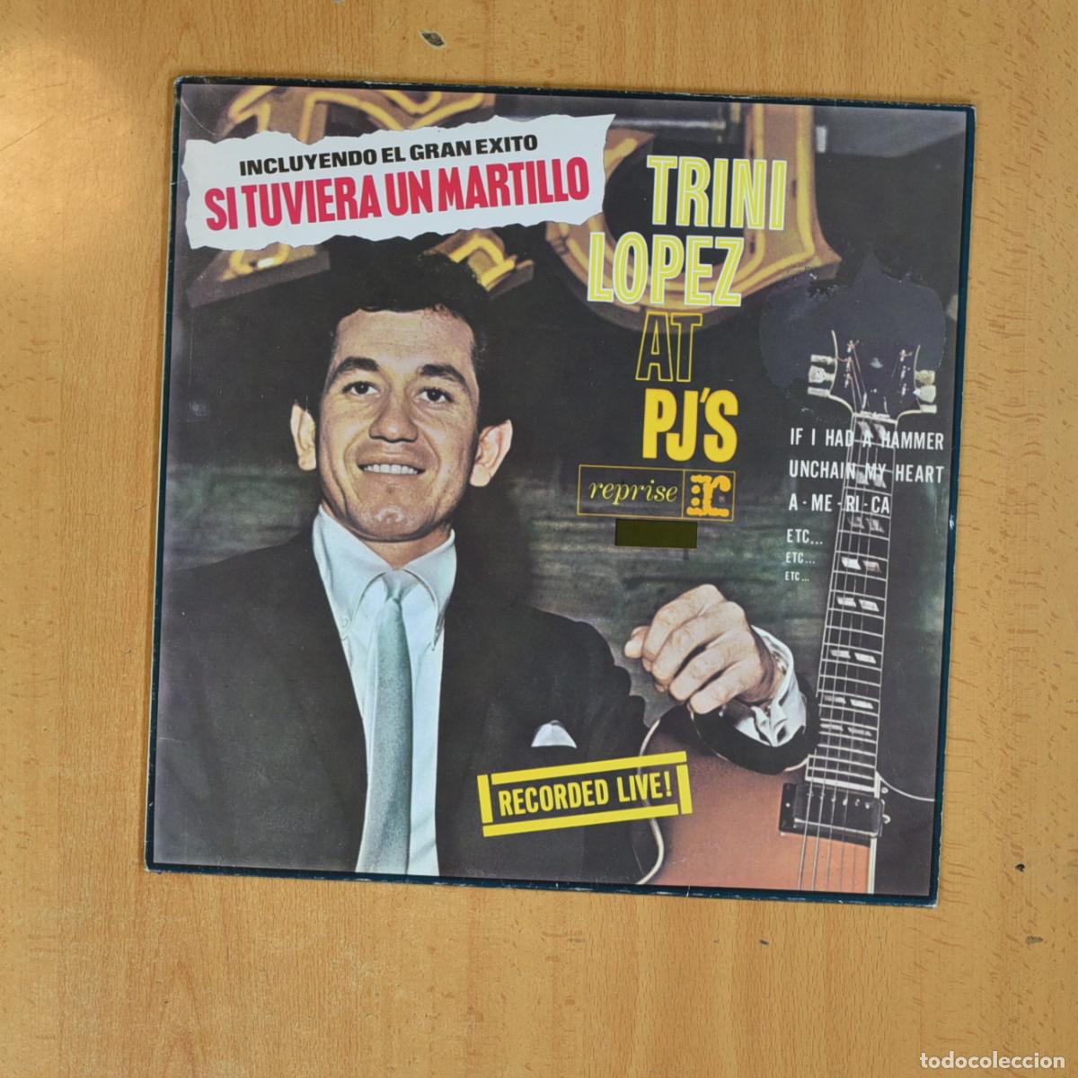 Discos de vinilo: TRINI LOPEZ - AT PJS - LP - Foto 1