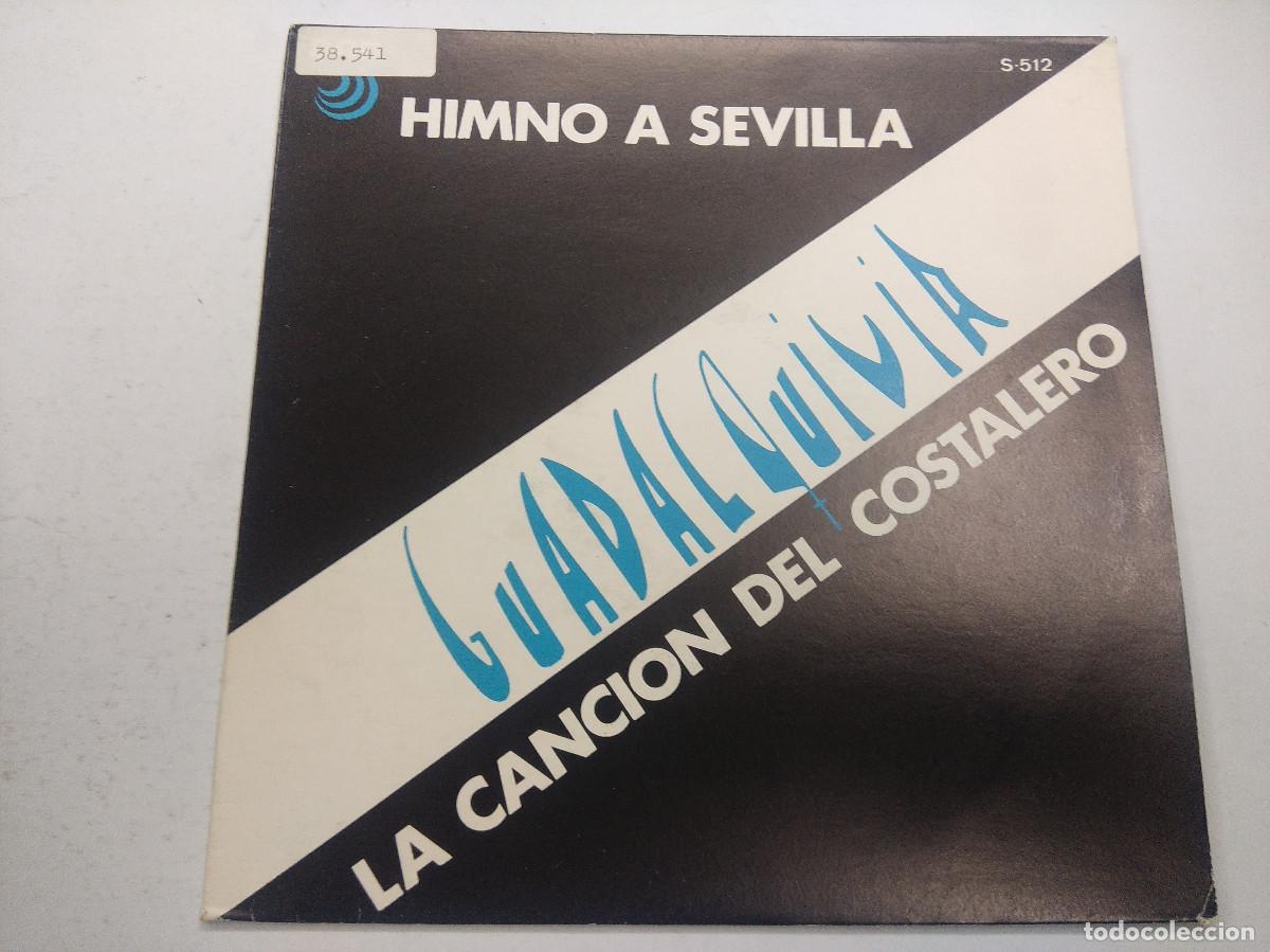 Discos de vinilo: GUADALQUIVIR/HIMNO A SEVILLA/SINGLE. - Foto 1
