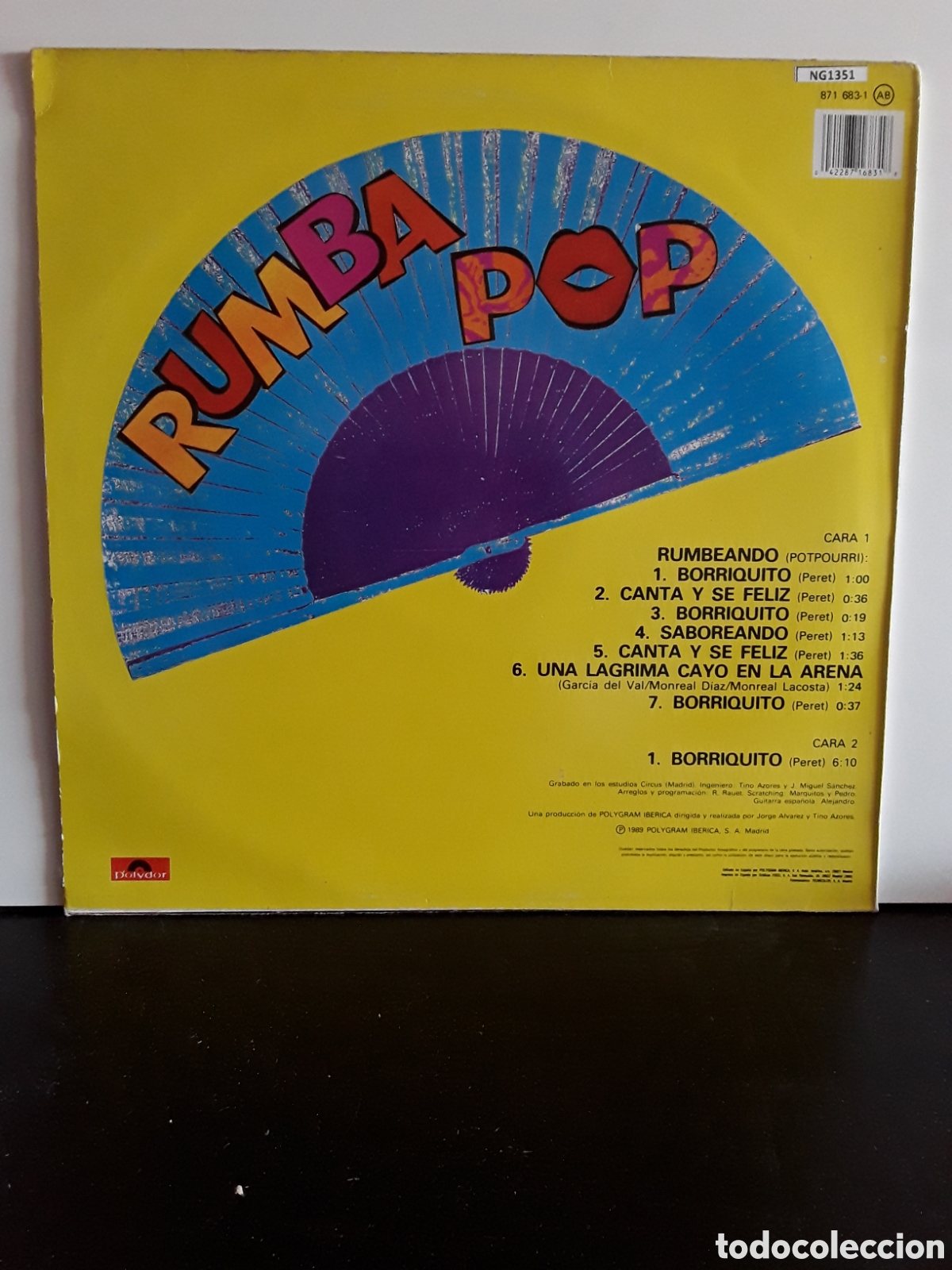 Discos de vinilo: Rumba Pop &lrm;&ndash; Borriquito - Foto 2
