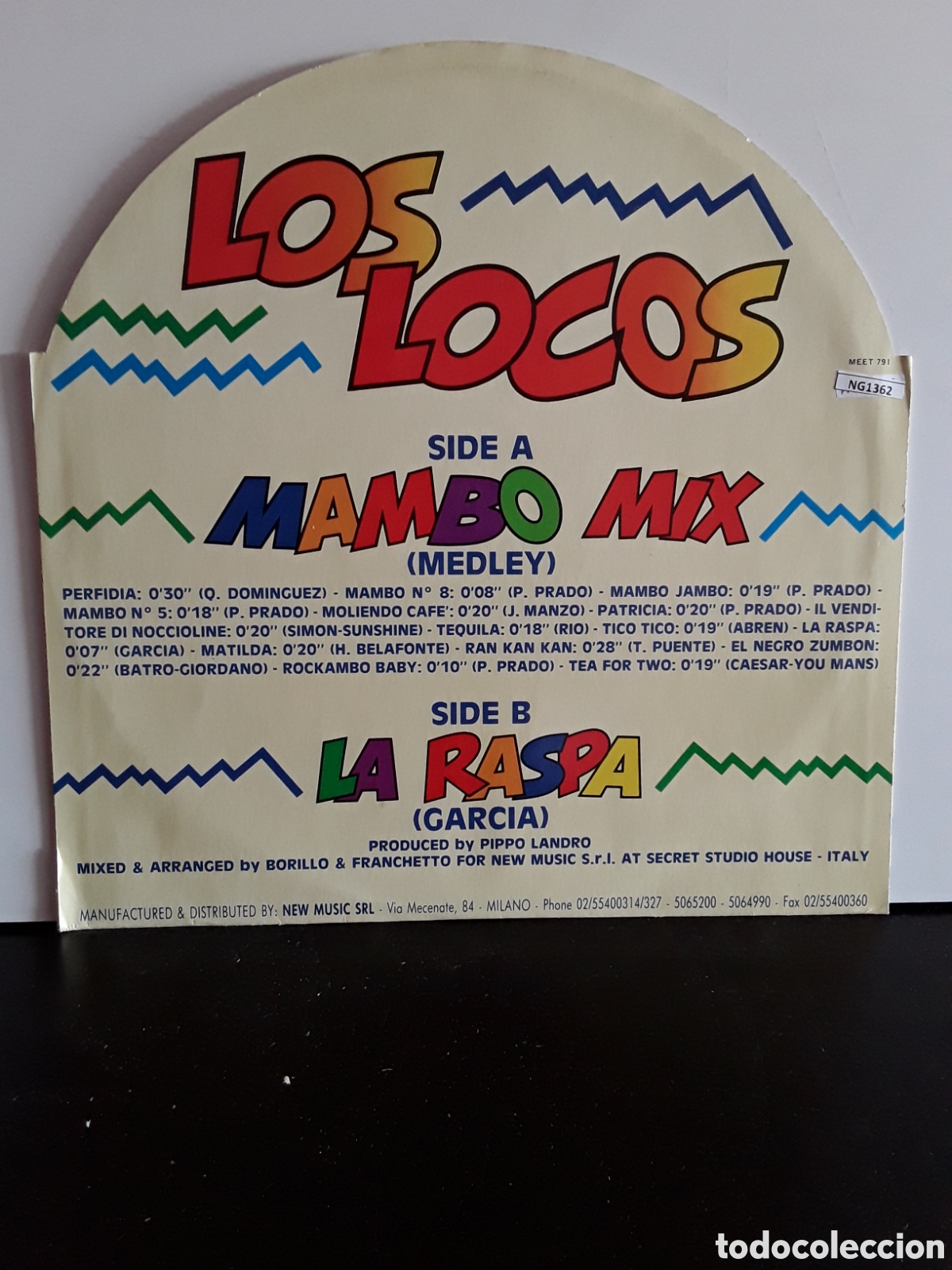 Discos de vinilo: Los Locos &lrm;&ndash; La Raspa - Foto 2