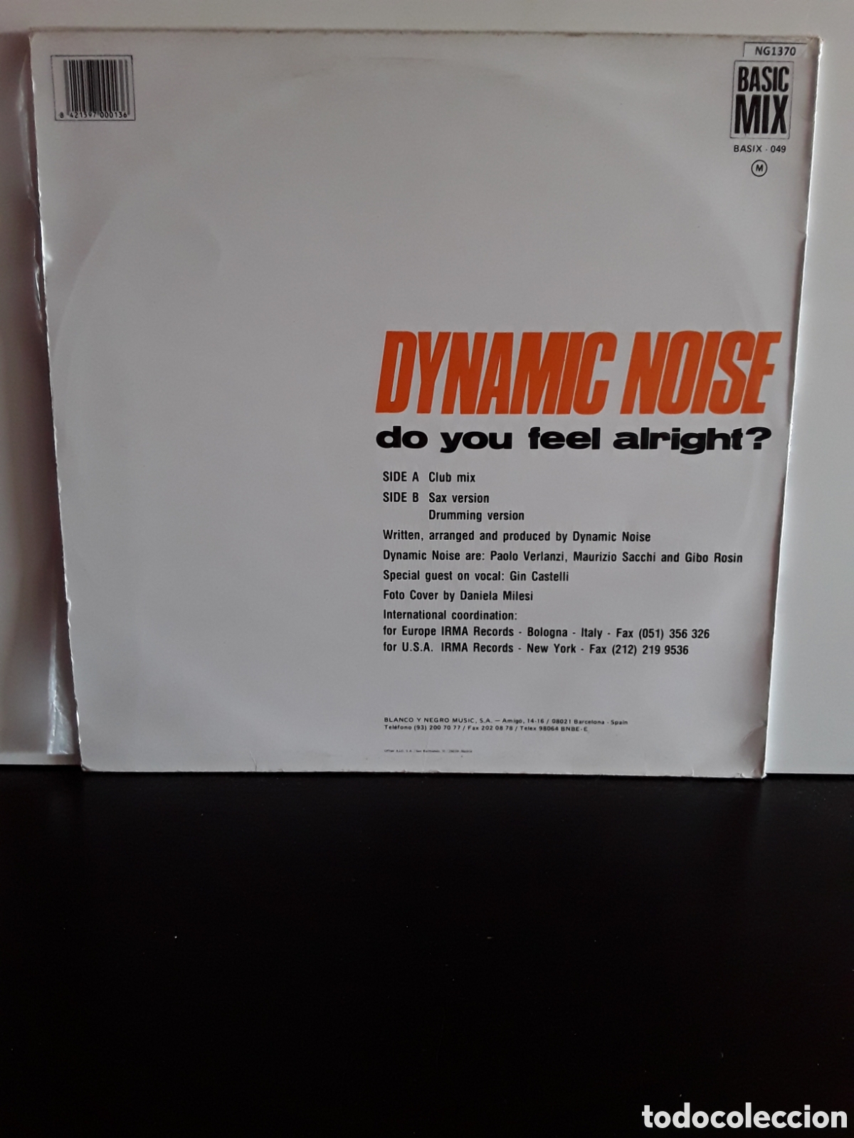Discos de vinilo: Dynamic Noise &lrm;&ndash; Do You Feel Alright? - Foto 2