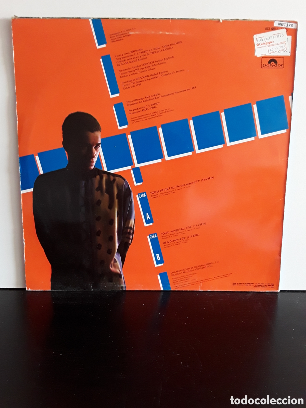 Discos de vinilo: Benjamin &lrm;&ndash; Youll Never Fall - Foto 2