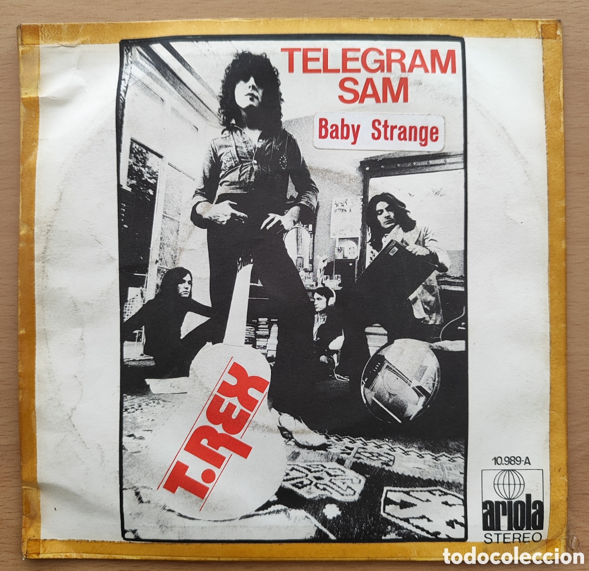 Discos de vinilo: T. REX - TELEGRAM SAM - OJO A LA VERSION - Foto 1