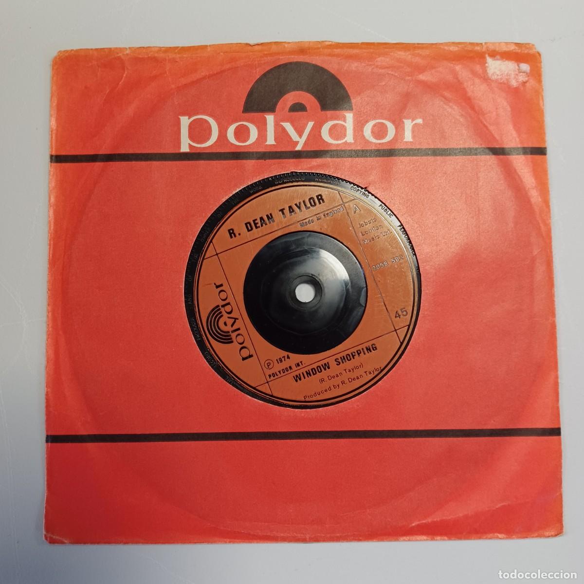 Vinyl-Schallplatten: R. DEAN TAYLOR &ndash; WINDOW SHOPPING - SINGLE 7&rdquo; UK - NORTHERN SOUL