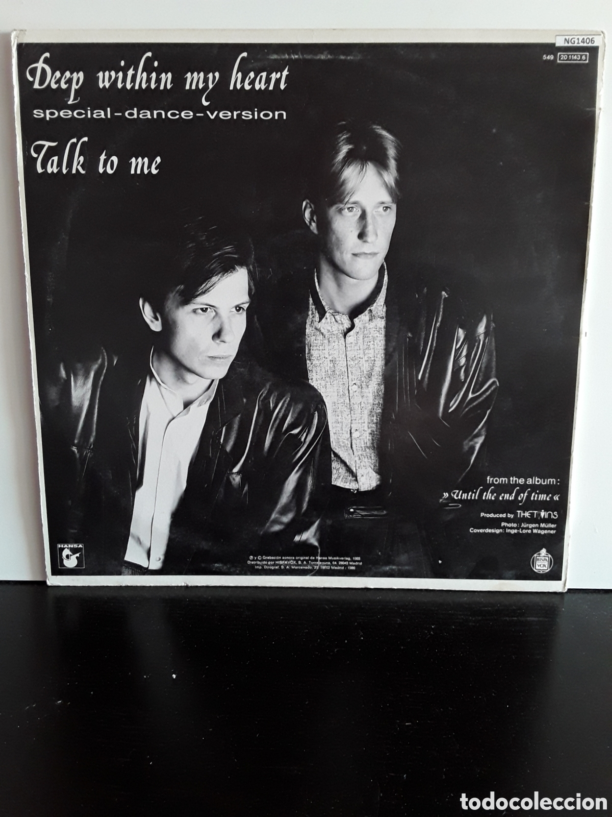 Discos de vinilo: The Twins &lrm;&ndash; Deep Within My Heart - Foto 2