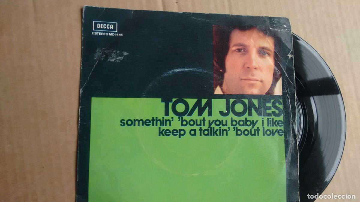 Discos de vinilo: SINGLE (VINILO) DE TOM JONES A&Ntilde;OS 70 - Foto 1